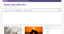 Desktop Screenshot of beaute-sante-bien-etre.com